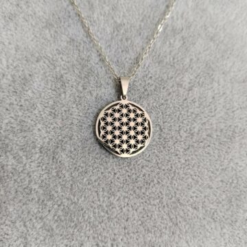 Ogrlice od nehrđajućeg čelika – cvijet života -nakit